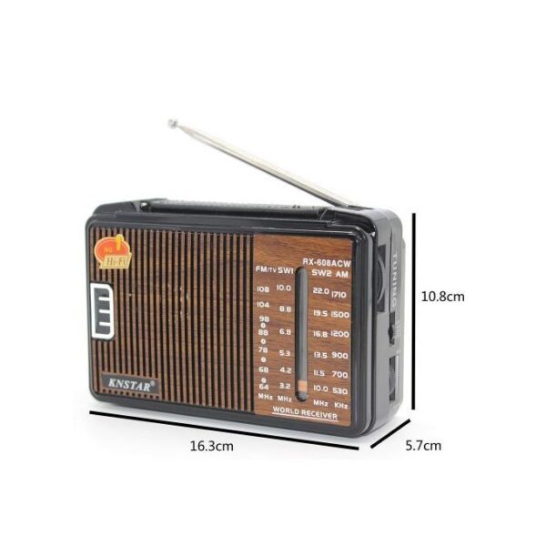 Classic Vintage Radio (FM/AM) High Sensitivity - Image 3