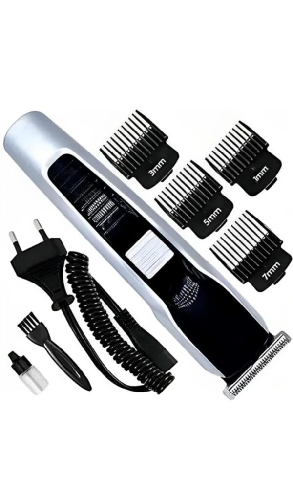 Rechargeable Beard Trimmer, Cordless Design, High Grade Stainless Steel Blade, Detachable Head, Trimming Range 4 Washable User Guide, Hair Clipper Brush, Clippers Sizes 1mm, 3mm, 5mm, 7mm, Customizable Clip Lengths, 8-Hour Charging Time, 45-Min Run Time, Wireless Operation, Convenient to Operate, High-Efficiency Charging, Battery Inside, 45-Min Continuous Use, High-Grade Titanium Blades, Precision Self-Sharpening Blades.