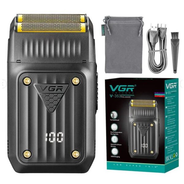 Premium VGR Professional Rechargeable Foil Shaver for Men V-363 - Image 2