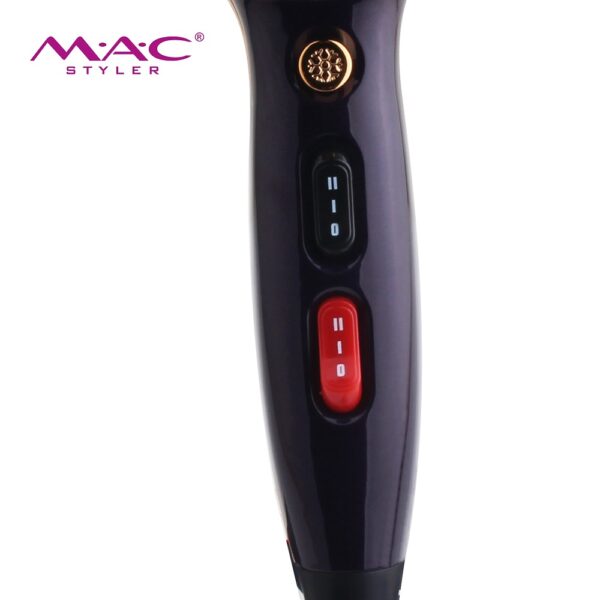 MAC Styler Professional Hair Dryer MC-6690A 2200w / Saloon Hair Dryer with Diffuser - Image 7