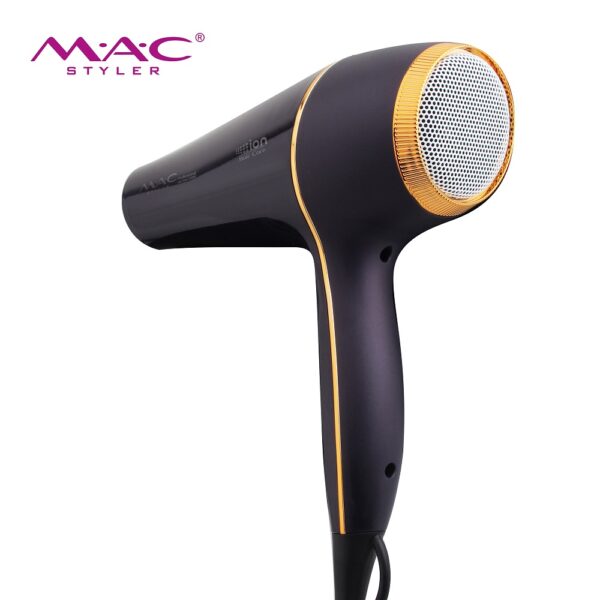 MAC Styler Professional Hair Dryer MC-6690A 2200w / Saloon Hair Dryer with Diffuser - Image 5