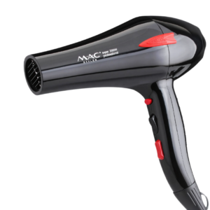 Mac MC-6619 2000W Hair Dryer – Professional-grade hair dryer with ionic technology, dual speed and heat settings, foldable design, and concentrator nozzle. Perfect for salon, travel, and home use in Sri Lanka.